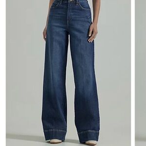 Lee wide leg trousers